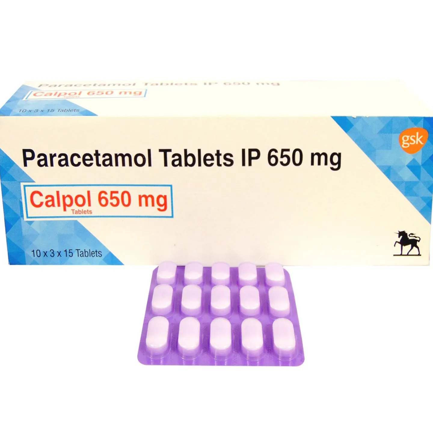 calpol 650 mg Calpol 650 mg (Paracetamol) - Image 1