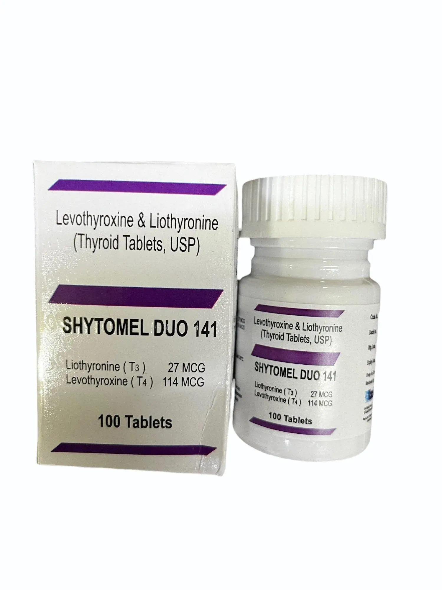 shytomel duo 141 Shytomel Duo 141 (Levothyroxine & Liothyronine) - Image 1